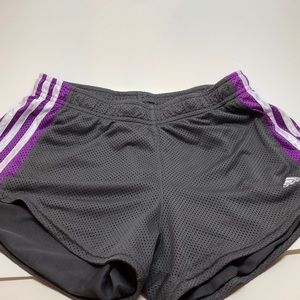 Women’s Adidas athletic shorts.